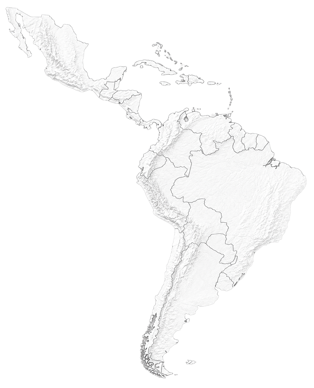 Mapa de Am&eacute;rica